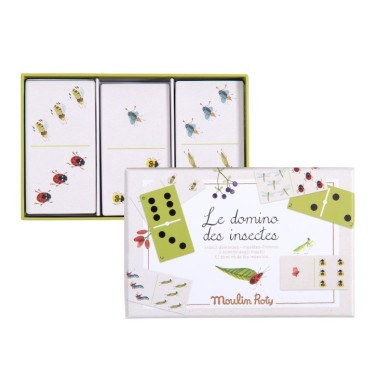 Jeu de dominos des insectes le jardin du moulin | Les Graines Bocquet